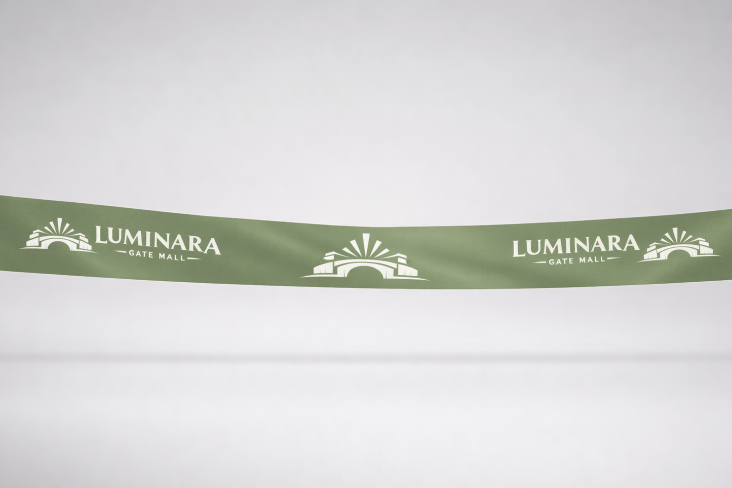 Inauguration Ribbon ECO Satin with Print