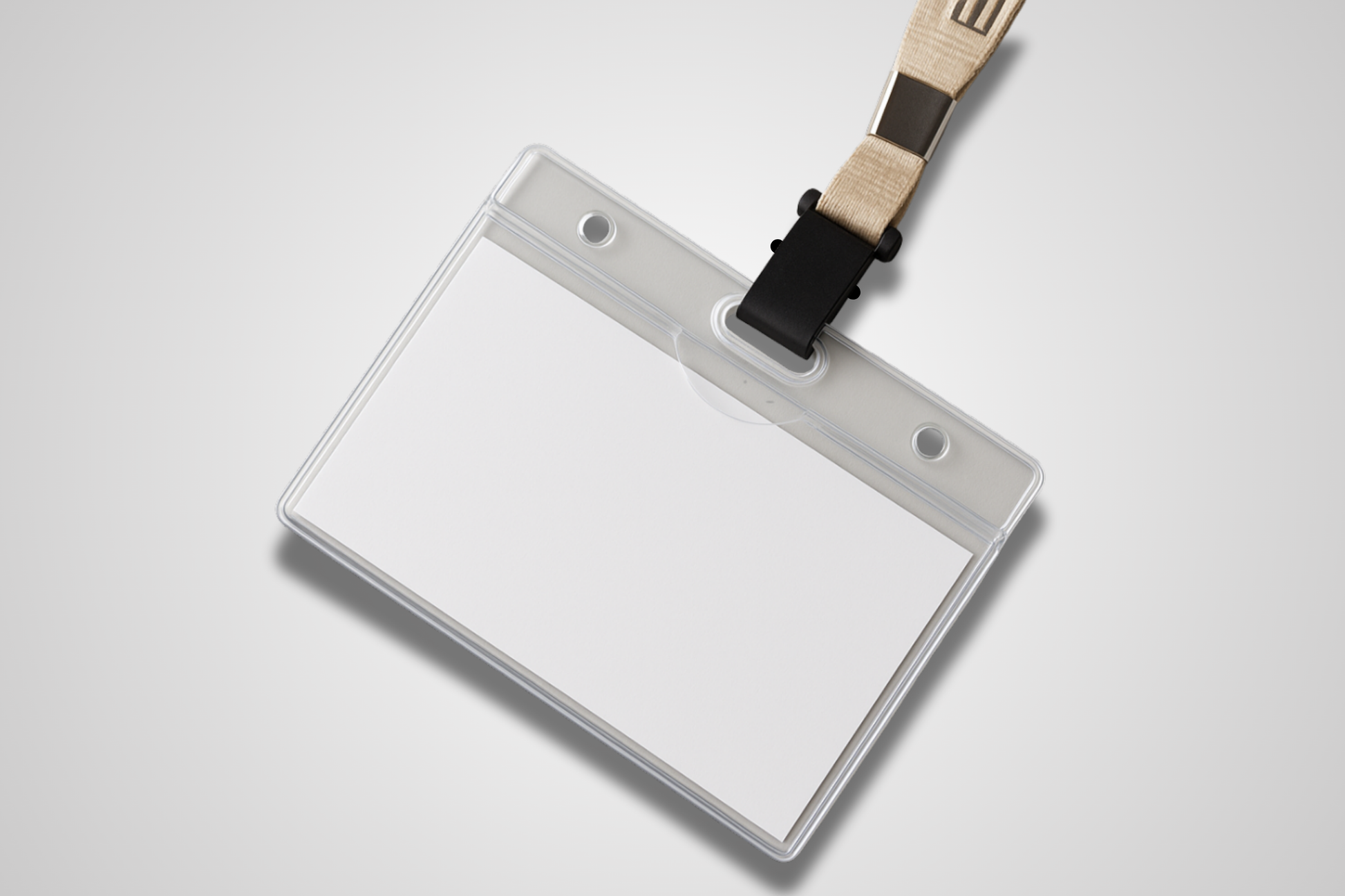 A photo of Lanyard Pouches for Business Cards in Stock from JM Band®. Purchase Accessories in 86 X 54 horizontal here.