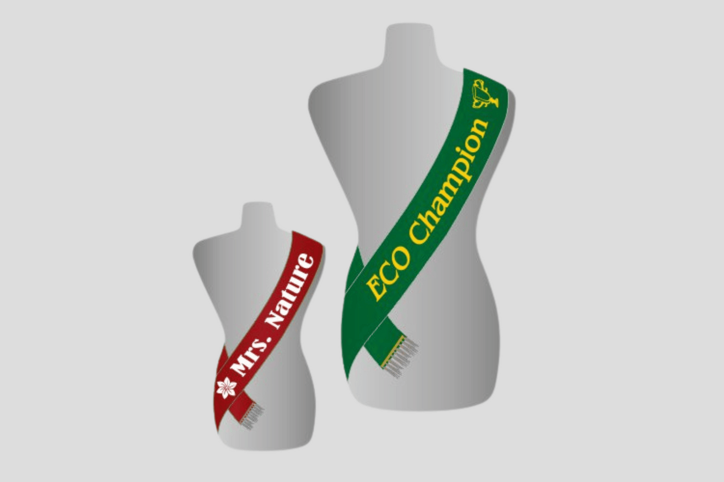 Sashes ECO Satin with Print Ribbon JM Band®