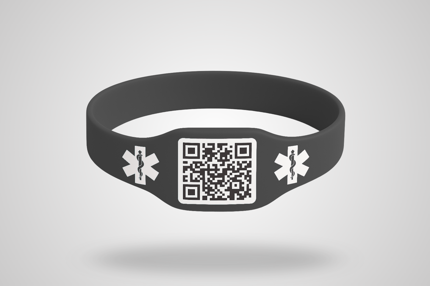 Silicone Wristbands with QR Code
