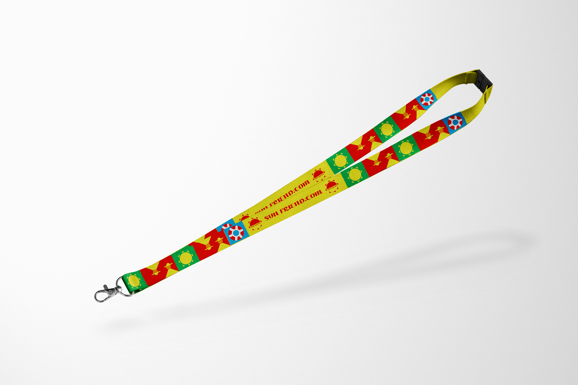 A photo of Personalised Lanyards from JM Band®. Purchase Lanyards with Breakaway here.