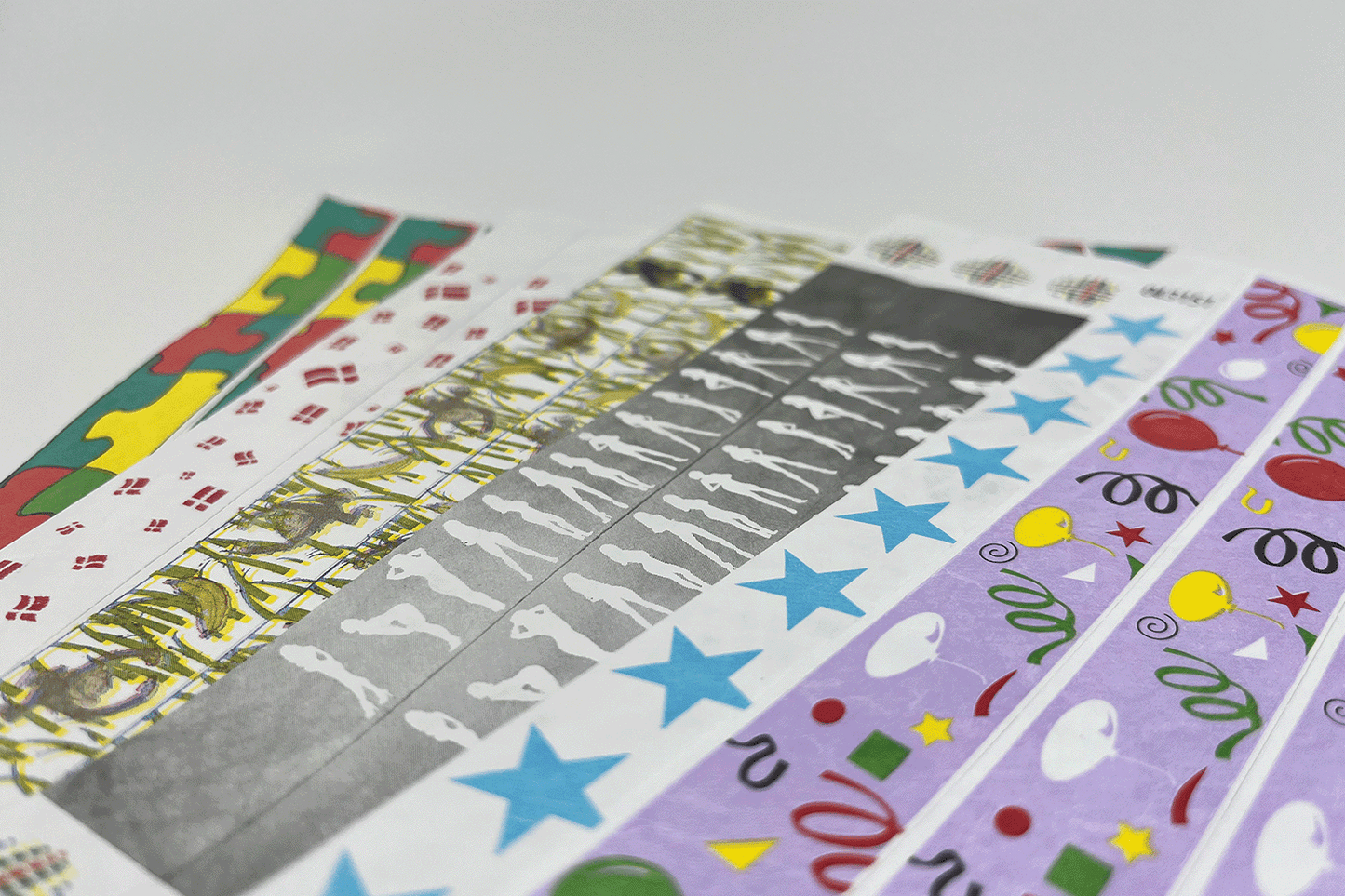 Paper Wristbands - Pre-Printed Paper wristbands JM Band EU