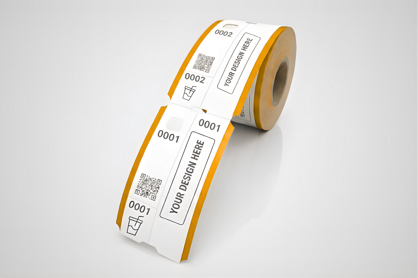 3-Part Custom Roll Tickets