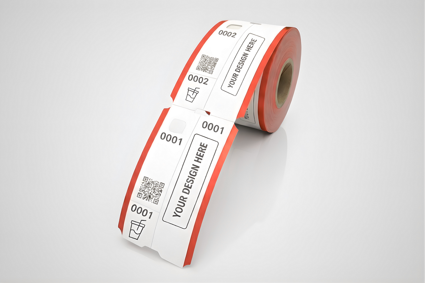 3-Part Custom Roll Tickets