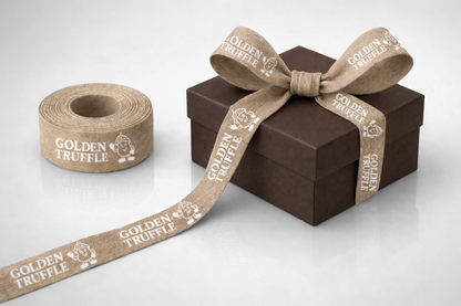 Bamboo Fabric Gift Ribbon with Print