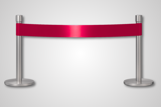 Coloured Inauguration Ribbons without Print