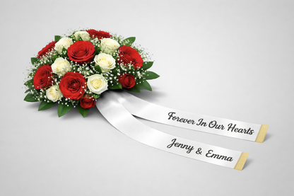 Bouquet Ribbon with Print