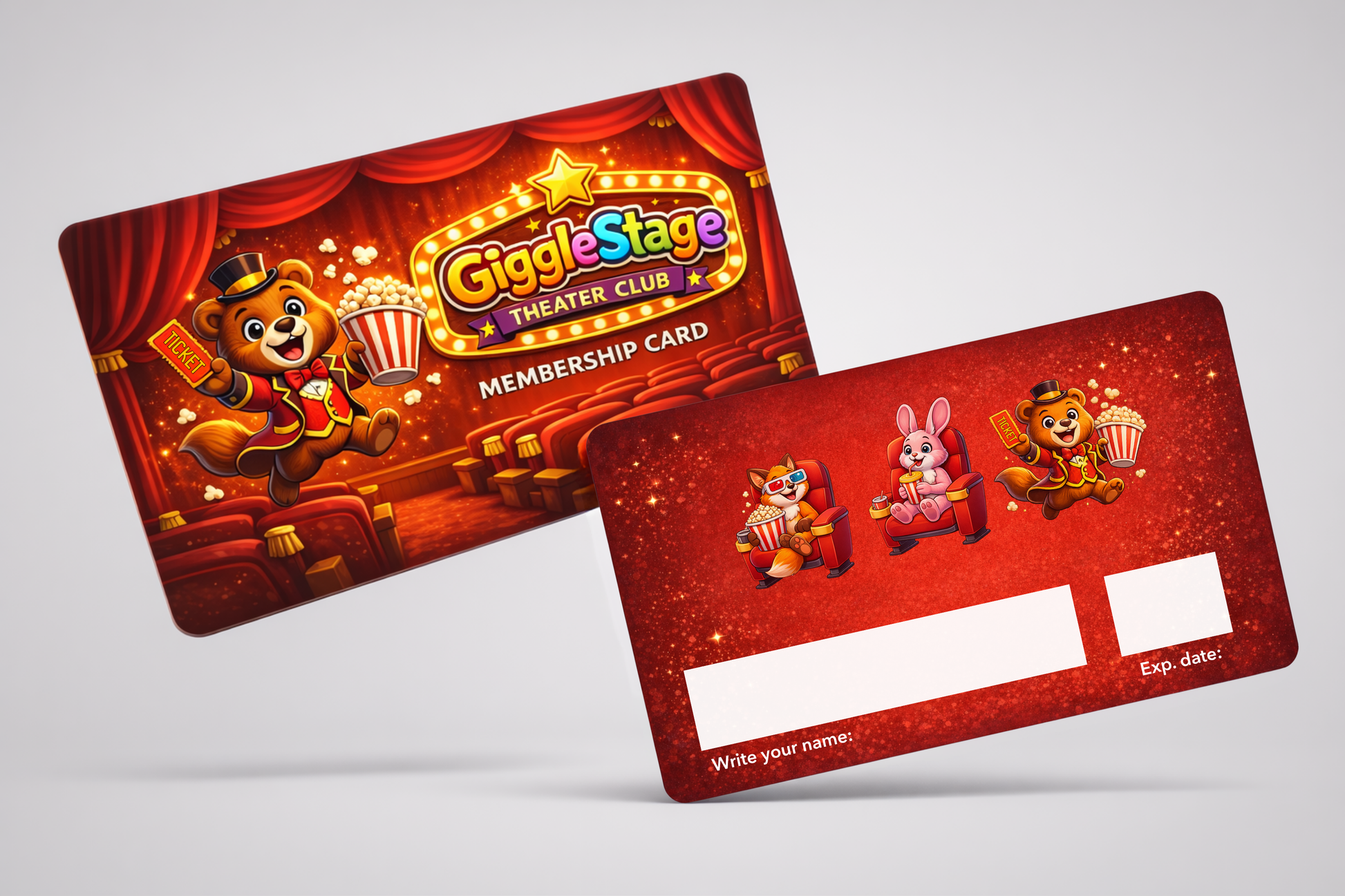 Custom ID cards with printing on the front and back from JM Band®.