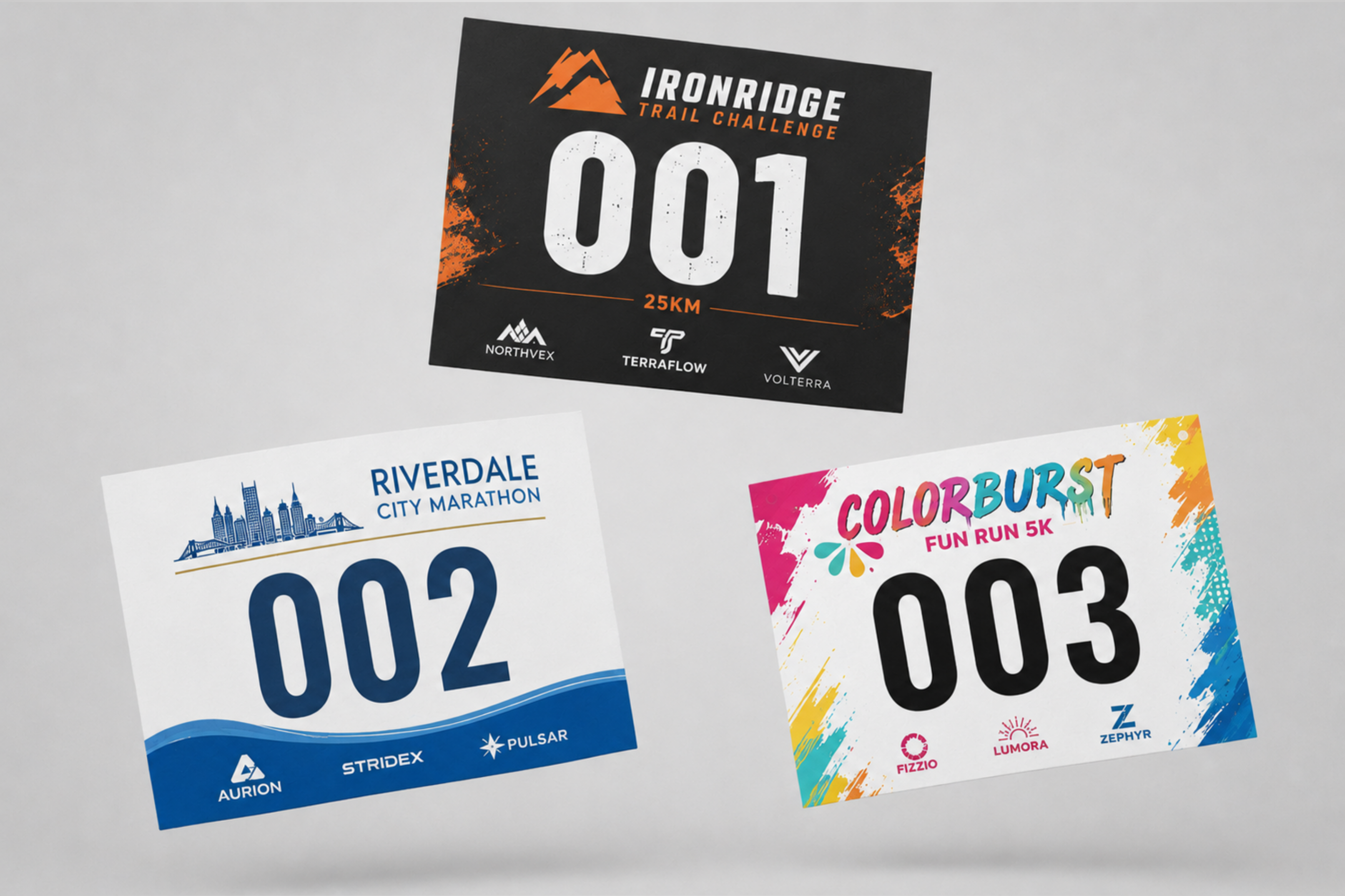 Racing Numbers