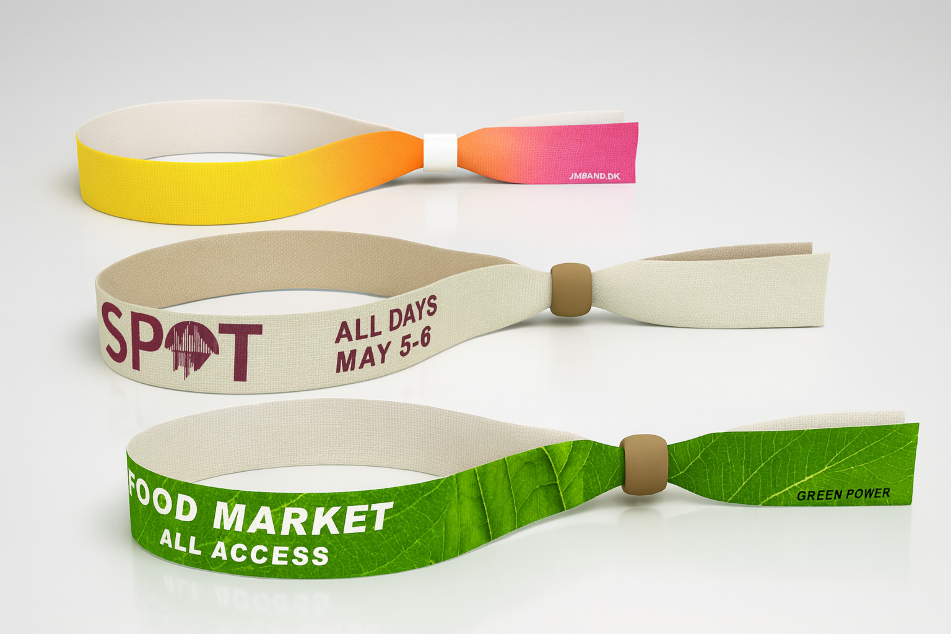 Branded wristbands