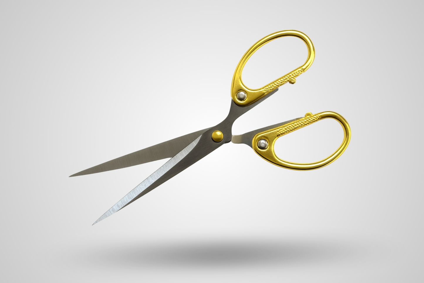 Golden Scissors for Inauguration Ribbon and Other Events
