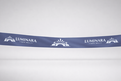 Inauguration Ribbon ECO Satin with Print