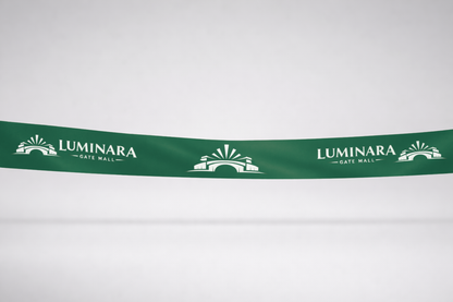 Inauguration Ribbon ECO Satin with Print