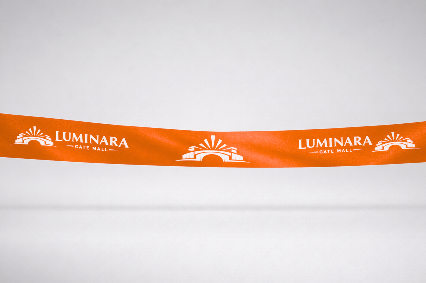 Inauguration Ribbon ECO Satin with Print