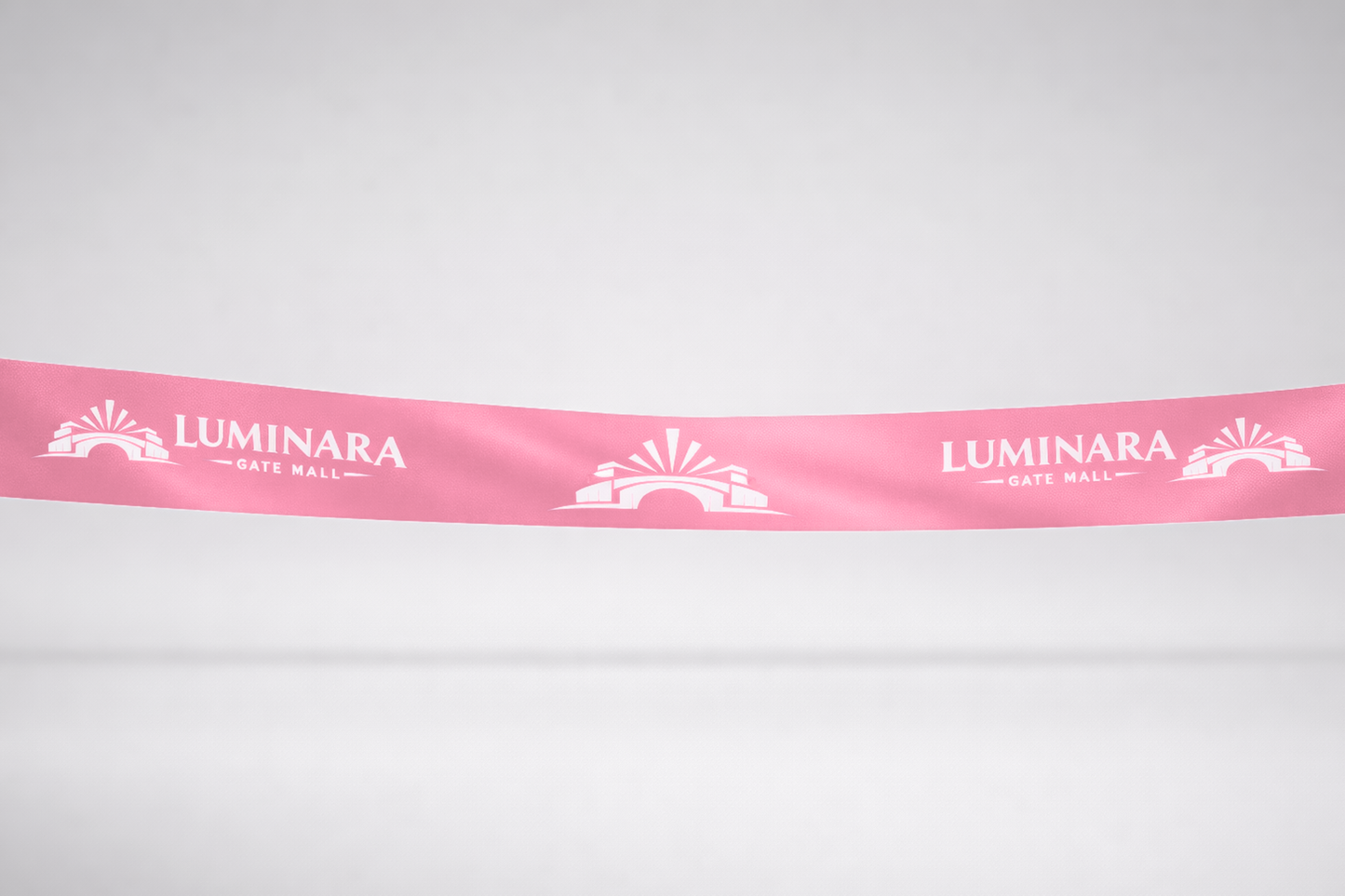 Inauguration Ribbon ECO Satin with Print