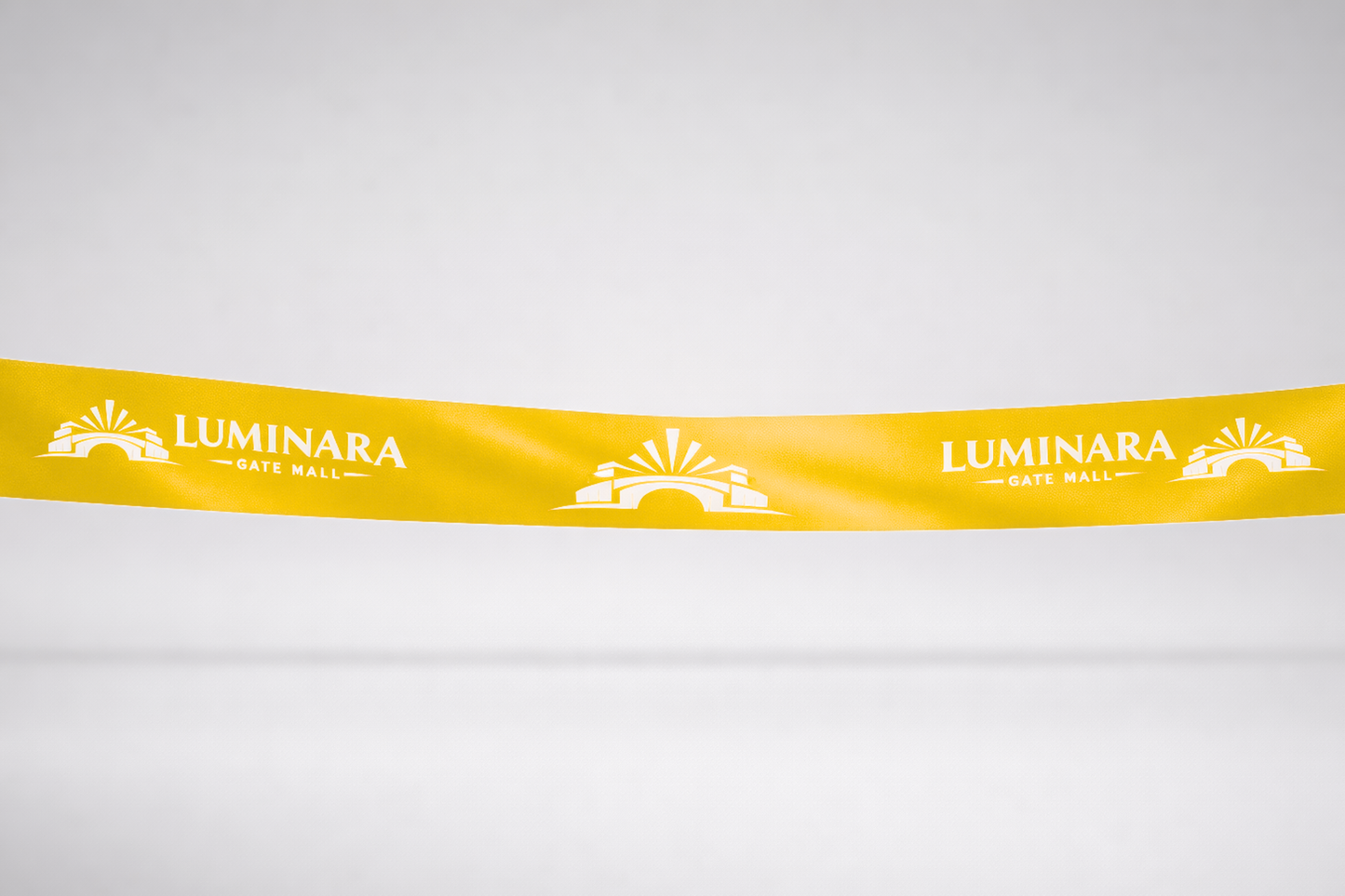 Inauguration Ribbon ECO Satin with Print