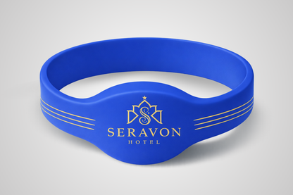 NFC silicone wristband with print from JM Band®.