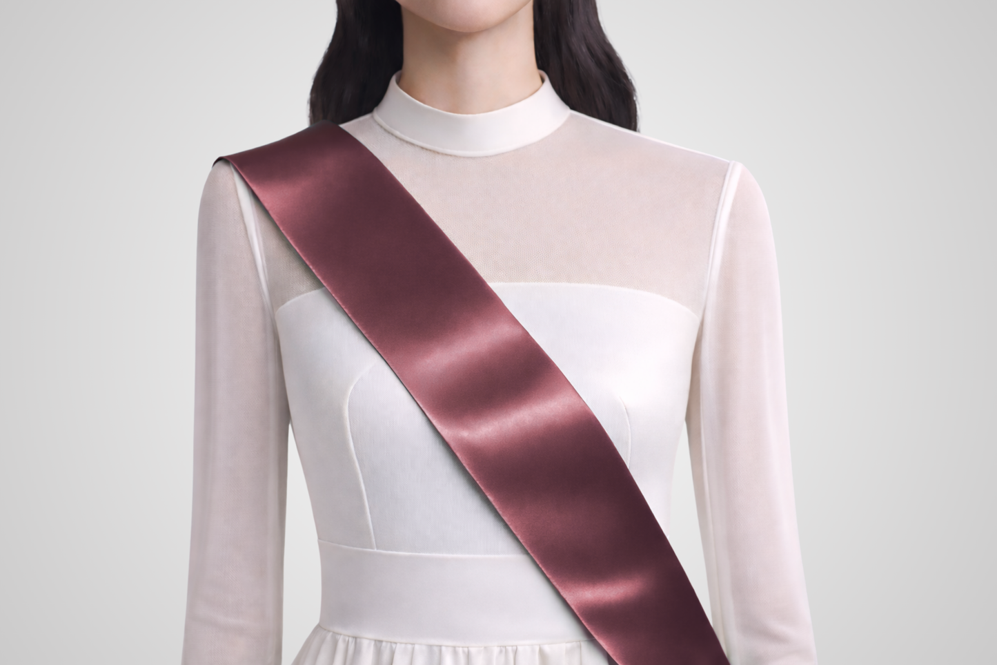 ECO Satin Sashes without Print