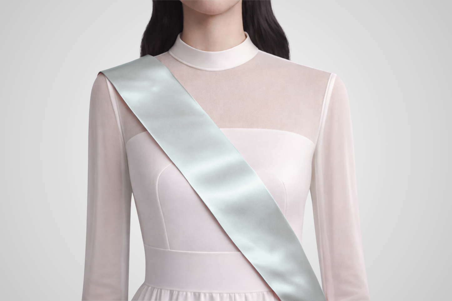 ECO Satin Sashes without Print