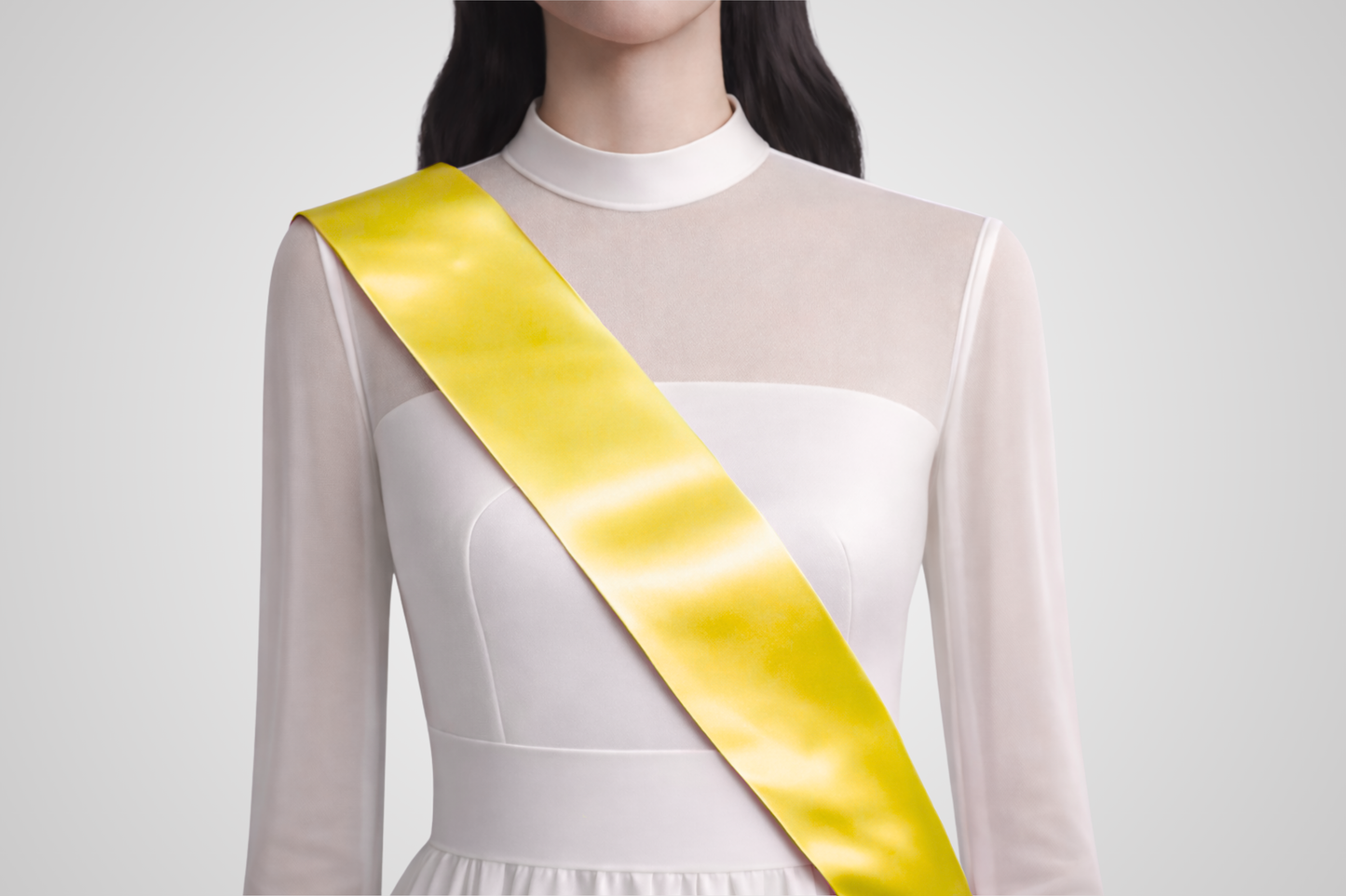 ECO Satin Sashes without Print