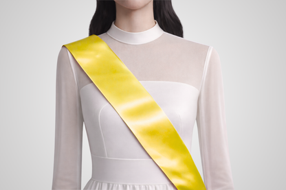 ECO Satin Sashes without Print