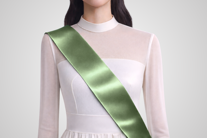 ECO Satin Sashes without Print