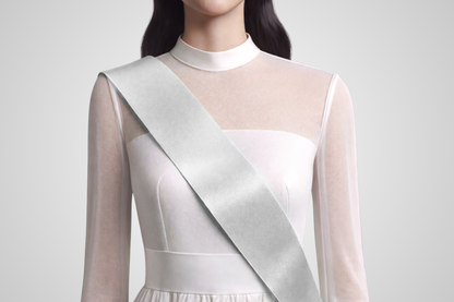 Grey ribbon colors without print from JM Band®.
