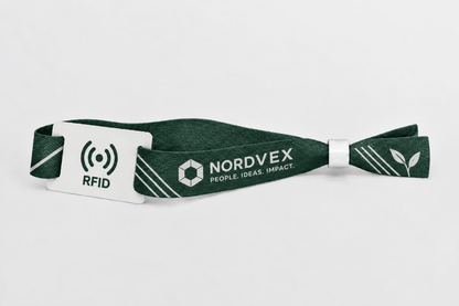 RFID Bamboo Fabric Wristbands with Print
