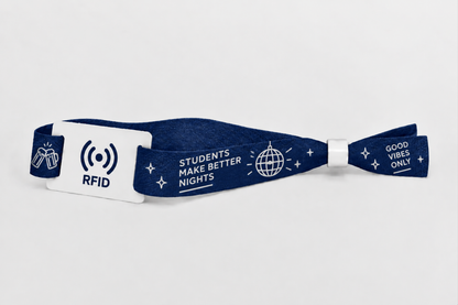 RFID Bamboo Fabric Wristbands with Print