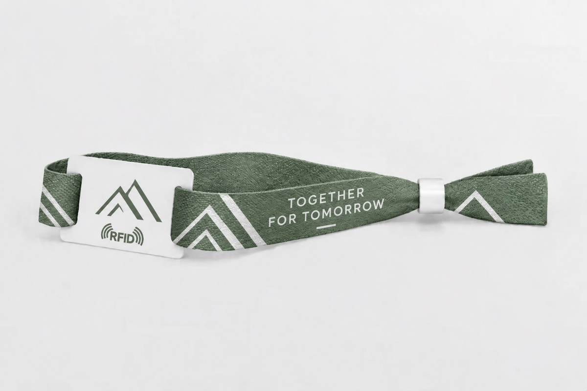 RFID Cotton Wristbands with Print