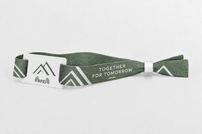 RFID Cotton Wristbands with Print