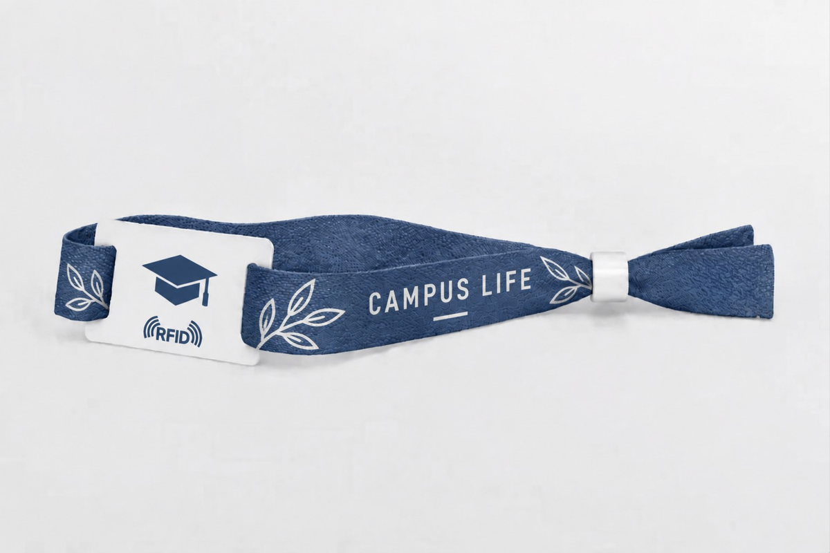 RFID Cotton Wristbands with Print