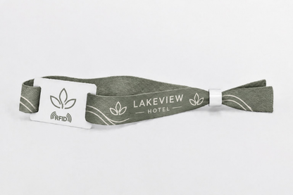 RFID Cotton Wristbands with Print