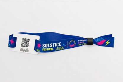 RFID Fabric Wristbands with Print