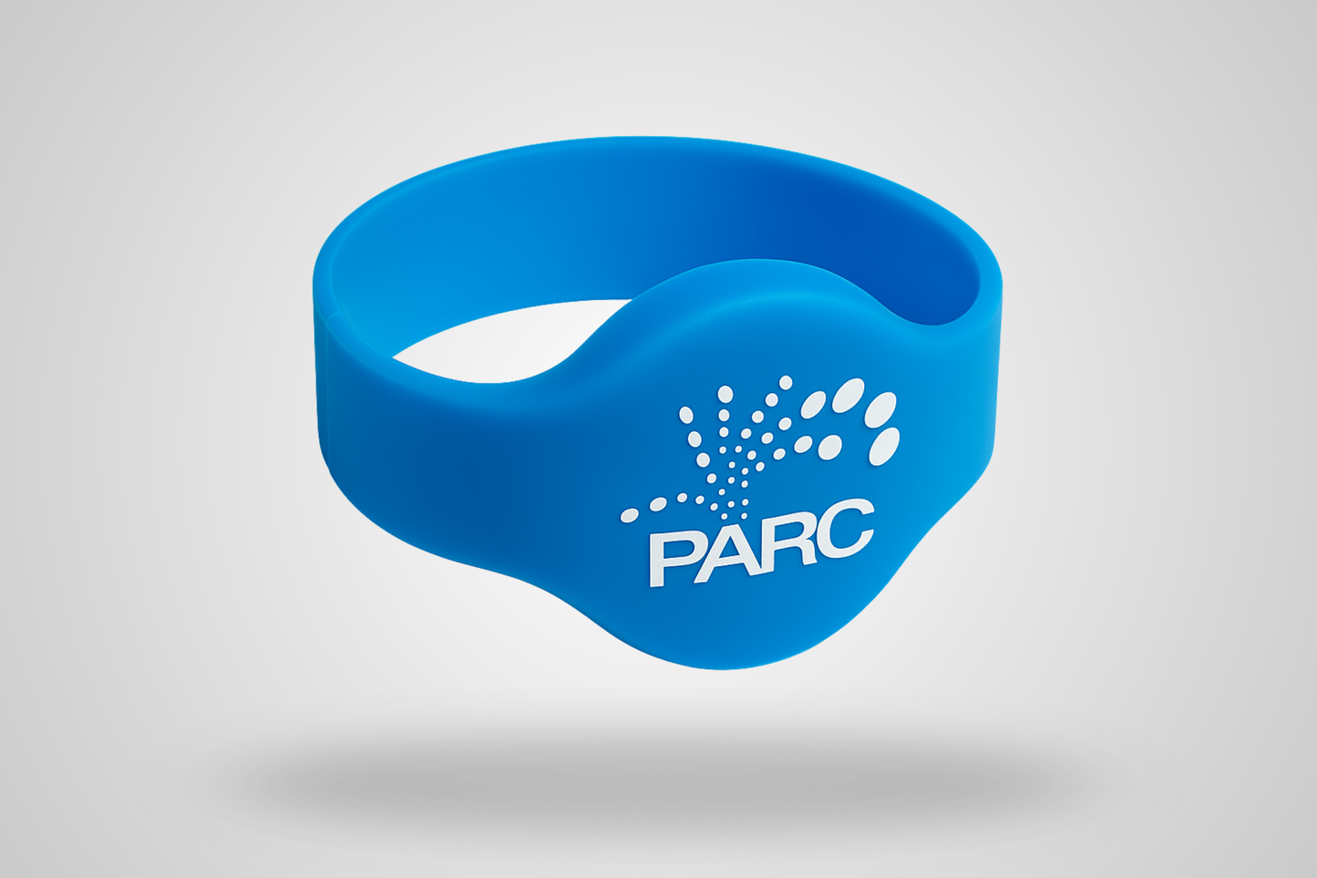 A photo of Silicone Wristbands with Advanced RFID from JM Band®. Purchase Silicone wristbands in versions compatible with your software here.