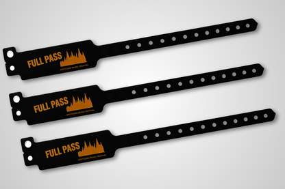 Vinyl Wristbands "W-Shape" with Print