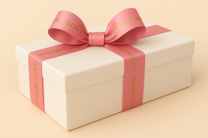 Wide Gift Ribbon with Print