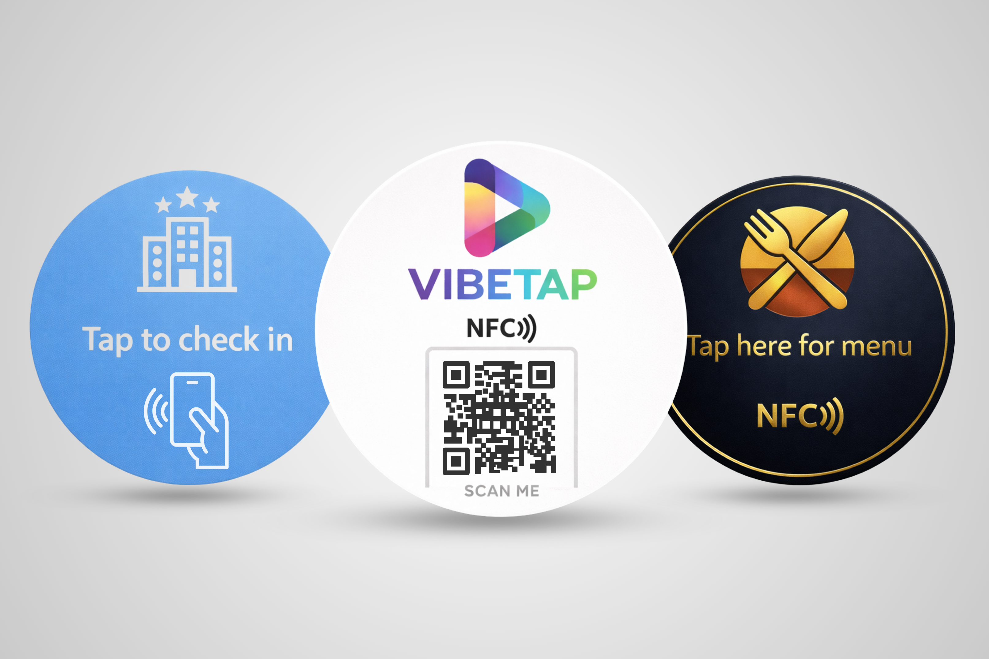 NFC Stickers with Print – Round NFC Tags with 3M Adhesive | JM Band®