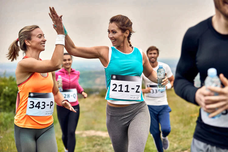 Girl running